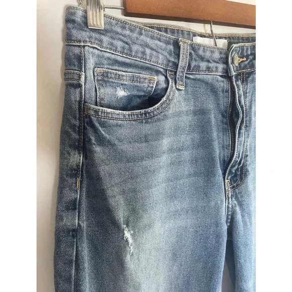 Women's Vervet Jeans High Waist Distressed Blue, Size 28 EUC! 0178‎ - Picture 2 of 10